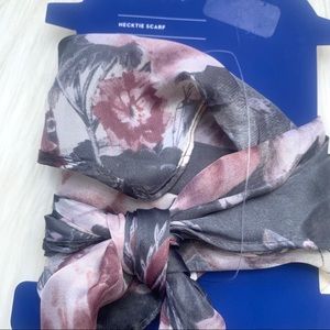 NWT APT 9 Floral Necktie Scarf Women